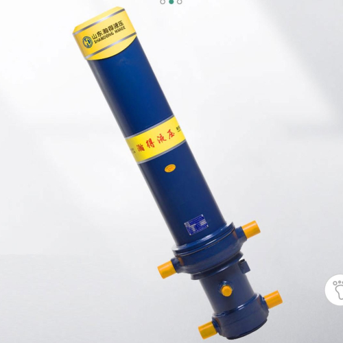 4 Stage Telescopic Hydraulic Cylinder For Dump Truck