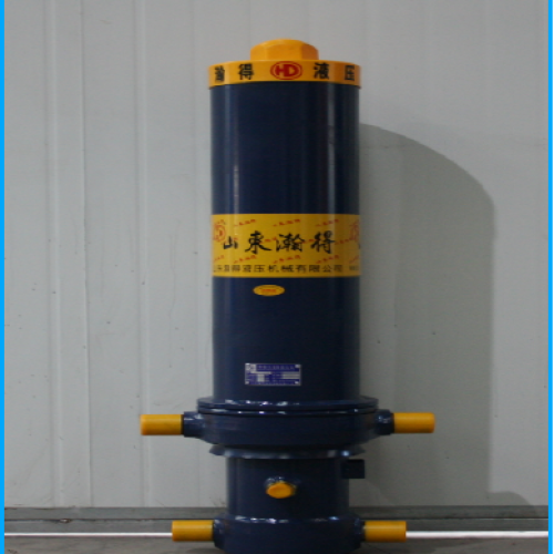 6 Stage Telescopic Hydraulic Cylinder For Dump Truck