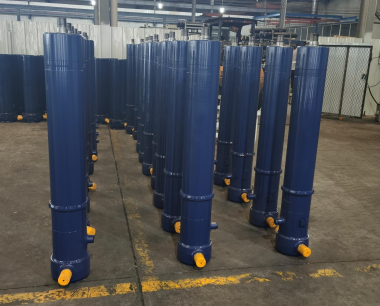 Dump truck hydraulic cylinders sizes